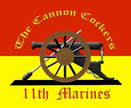 Cannon Cockers 11th Marine Regiment Logo/Insignia